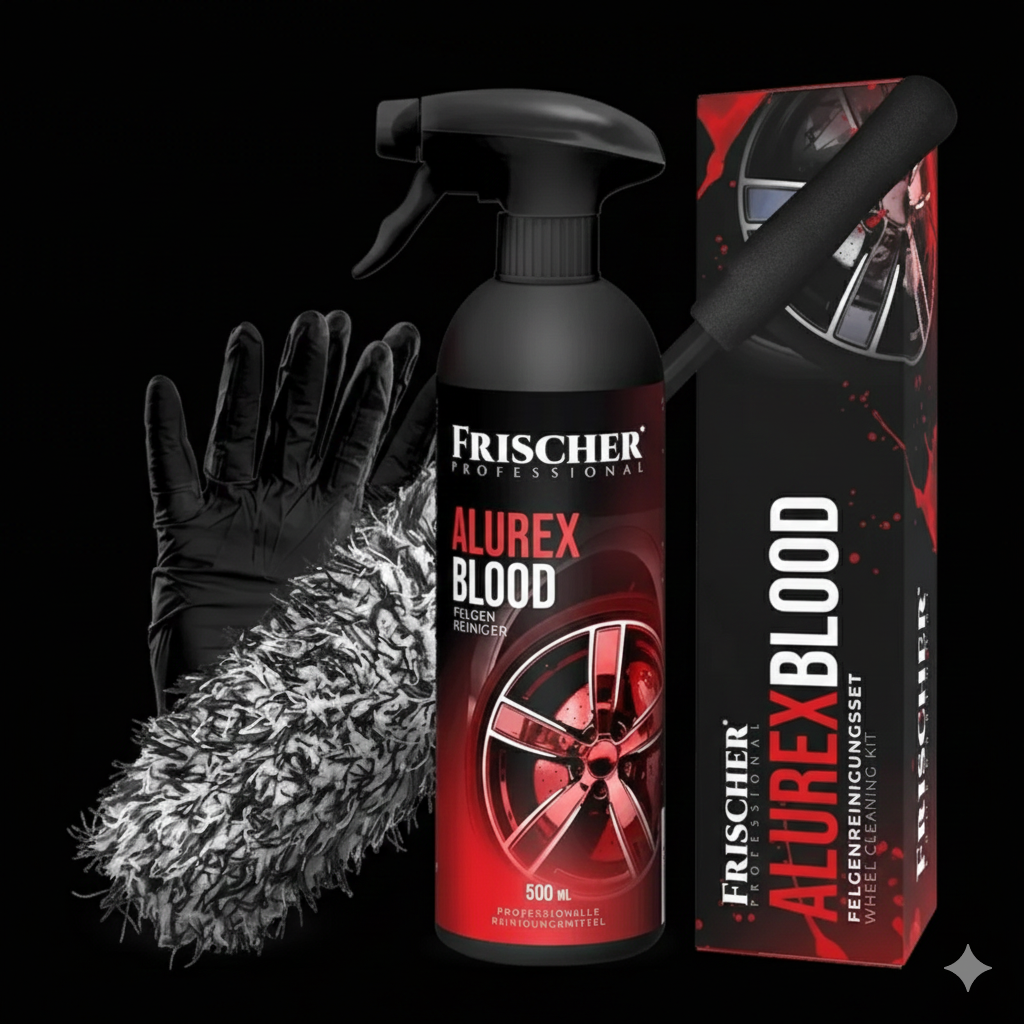 Kit Jante Auto - Solutie 500ml + Perie Microfibră + Manusi